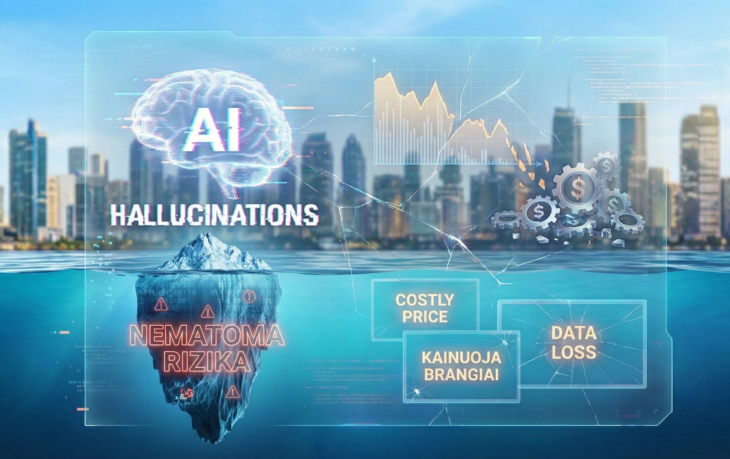 DI haliucinacijos: nematoma rizika, kuri kainuoja brangiai