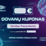 dovanų kuponas mokymams