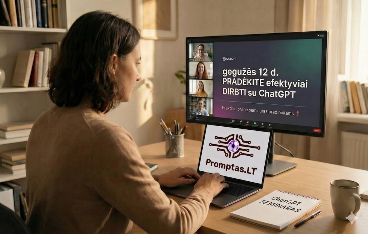 dirbtinio intelekto seminarai online